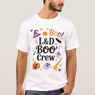 Verpleegkundige bevalling en geboorte Halloween Po T-shirt