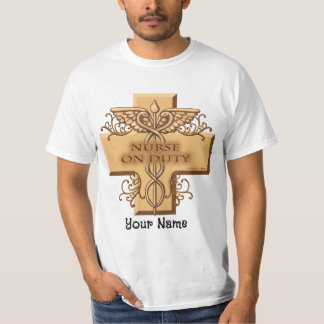 Verpleegkundige bij Duty Caduceus T-shirt