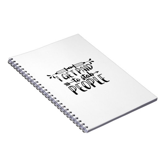 Verpleegkundige cadeau dat ik krijg betaald aan st notitieboek (Rechterzijde)