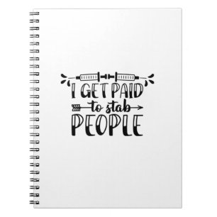 Verpleegkundige cadeau dat ik krijg betaald aan st notitieboek