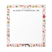 Verpleegkundige cadeauideeën notitieblok (Voorkant)
