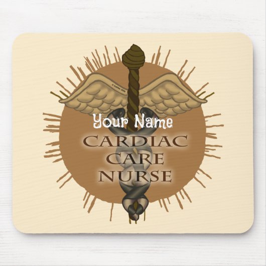 Verpleegkundige Caduceus Muismat (Voorkant)