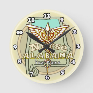 Verpleegkundige Caduceus uit Alabama Ronde Klok