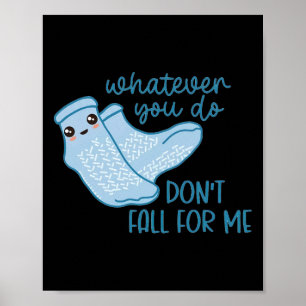 Verpleegkundige CNA Herfst Risico Zorgverlener Pat Poster