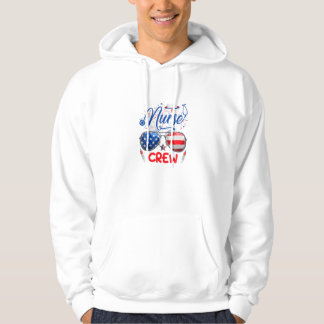 Verpleegkundige Crew Stethoscoop Amerikaans Hoodie