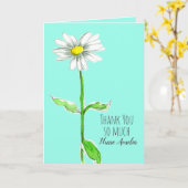 Verpleegkundige Dank u Daisy Flower Healthcare Kaart (Gele Bloem)