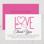 Verpleegkundige Dankkaartjes - Meervoudig of Enkel (Voorkant / Achterkant)