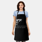 Verpleegkundige definitie Verpleegkunde Schort (Gedragen)