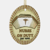 Verpleegkundige dienst keramisch ornament (Rechts)