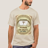 Verpleegkundige dienst t-shirt (Voorkant)