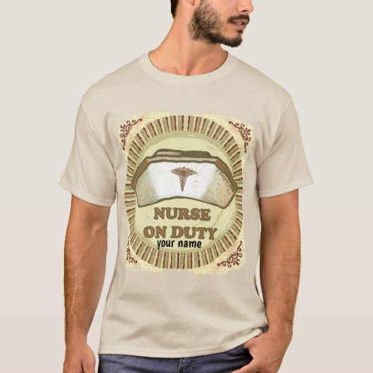 Verpleegkundige dienst t-shirt (Voorkant)