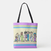 verpleegkundige Doctor Canvas tas (Achterkant)