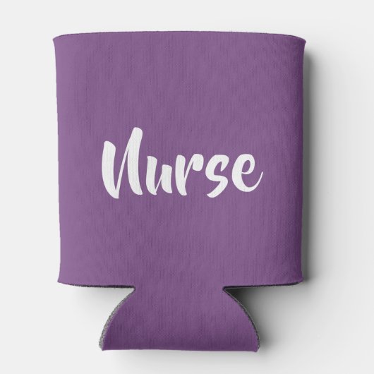 Verpleegkundige drink houder blikjeskoeler (Achterkant)