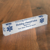 Verpleegkundige EHBO-verpleegkundige OMS Naambordje (Zijkant)