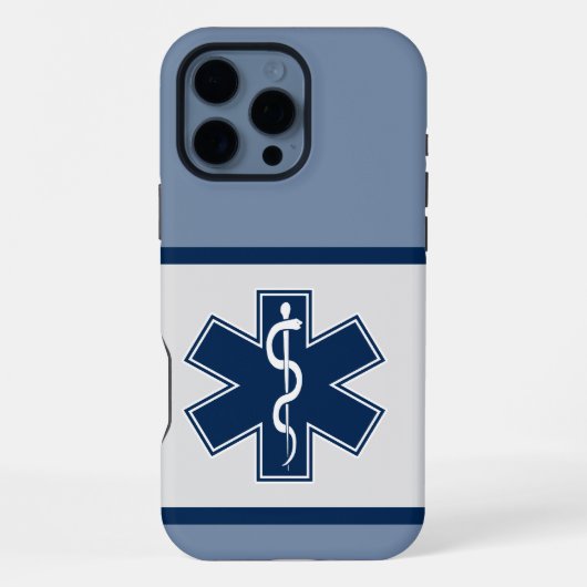 Verpleegkundige EHBO'er ambulancepersoneel iPhone Hoesje (Achterkant)
