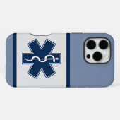 Verpleegkundige EHBO'er ambulancepersoneel iPhone Hoesje (Achterkant horizontaal)