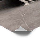 VERPLEEGKUNDIGE EN REDDINGSHOND /Goud Caduceus RN  Poster (Hoek)