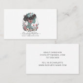 Verpleegkundige en volwassen verzorger visitekaartje (Voorkant / Achterkant)