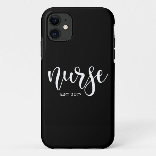 Verpleegkundige Est Aangepast Jaar Student Verplee Case-Mate iPhone Case (Achterkant)