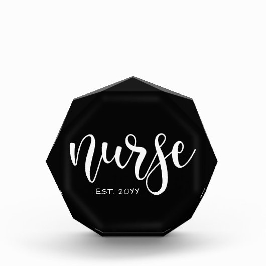 Verpleegkundige Est Aangepast Jaar Student Verplee Fotoblokken (Voorkant)
