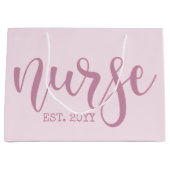 Verpleegkundige Est Aangepast Jaar Student Verplee Groot Cadeauzakje (Voorkant)