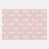 Verpleegkundige Est Aangepast Jaar Student Verplee Inpakpapier Vel (Voorkant 3)