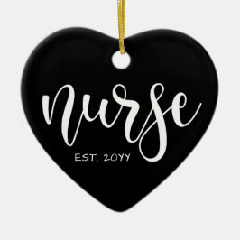 Verpleegkundige Est Aangepast Jaar Student Verplee Keramisch Ornament