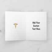 Verpleegkundige felicitaties Custom Inside Verse Kaart (Binnen)