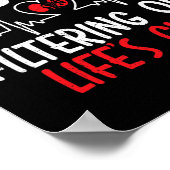 Verpleegkundige filtering hartslag poster (Hoek)