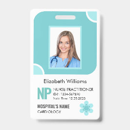  Verpleegkundige Foto ID Beveiliging Badge