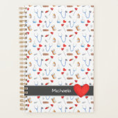 Verpleegkundige Geneeskunde Apparatuur Patroon Rod Planner (Voorkant)