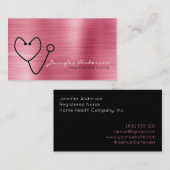 Verpleegkundige Geregistreerde Practitioner Visite Visitekaartje (Voorkant / Achterkant)