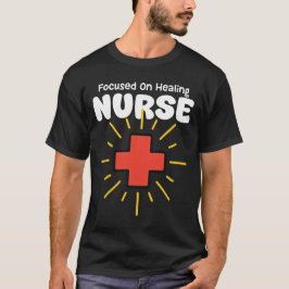 VERPLEEGKUNDIGE - GERICHT OP HET GENEZEN T-SHIRT