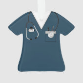 Verpleegkundige Gift, Verpleegschool Afstuderen, S Ornament (achterkant)