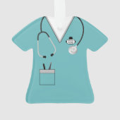 Verpleegkundige Gift, Verpleegschool Afstuderen, S Ornament (achterkant)