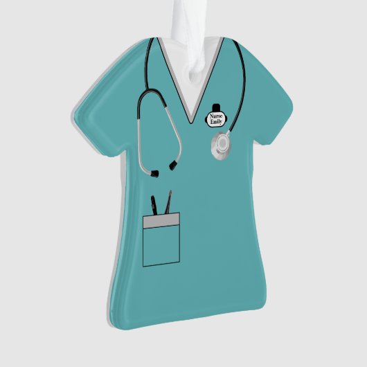 Verpleegkundige Gift, Verpleegschool Afstuderen, S Ornament (voorkant)
