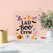 Verpleegkundige Halloween Pumpkin Ghost A Acryl Bord (Huwelijk)