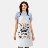 Verpleegkundige Halloween Pumpkin Ghost A Schort (Gedragen)