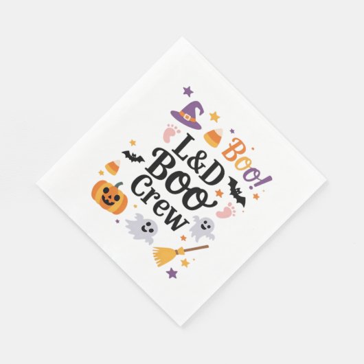 Verpleegkundige Halloween Pumpkin Ghost A Servet (Hoek)