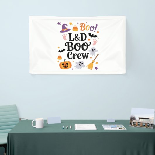 Verpleegkundige Halloween Pumpkin Ghost A Spandoek (Beurs)