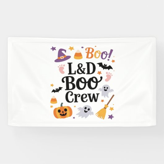 Verpleegkundige Halloween Pumpkin Ghost A Spandoek (Horizontaal)