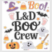 Verpleegkundige Halloween Pumpkin Ghost A Sticker (Vel)