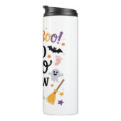 Verpleegkundige Halloween Pumpkin Ghost A Thermosbeker (Geroteerd rechts)