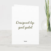 Verpleegkundige: "Hartelijk dank" Bedankkaart (Achterkant)