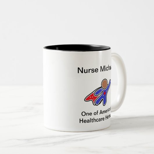 Verpleegkundige Hero Mok (Voorkant rechts)