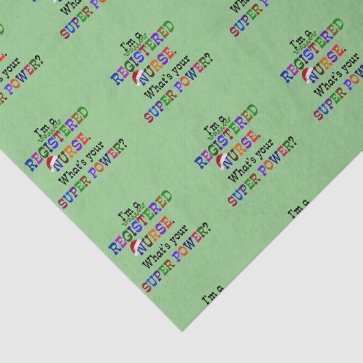 Verpleegkundige, Humor, Kerstmis Tissuepapier (Detail)