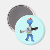 Verpleegkundige Humor Magneet (Voorkant / Achterkant)