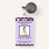 Verpleegkundige identiteitskaart Identificatiekaar Badge (Voorkant met intrekbare)