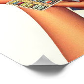  verpleegkundige illustratie poster (Hoek)