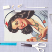  verpleegkundige illustratie tissuepapier (Craft)